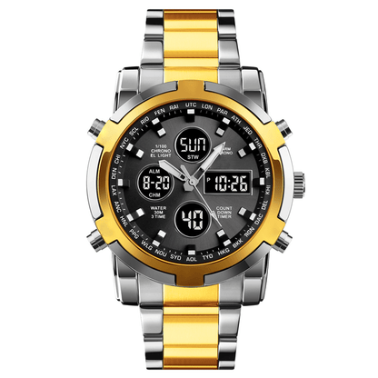 Maverick Military Watch | Analog - Digital, Waterproof, 48mm Dial for Men - Hartwella
