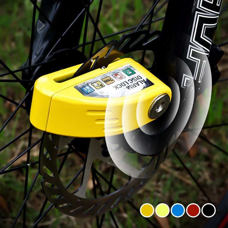 Maverick Motorcycle Disc Lock | Anti - Theft Alarm, Waterproof Alloy - Hartwella