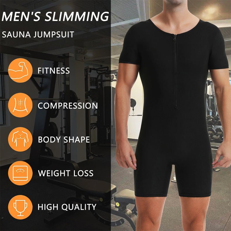 Maverick Sauna Suit for Men | Heat - Trapping Compression Fabric, Enhanced Calorie Burning - Hartwella