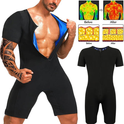 Maverick Sauna Suit for Men | Heat - Trapping Compression Fabric, Enhanced Calorie Burning - Hartwella
