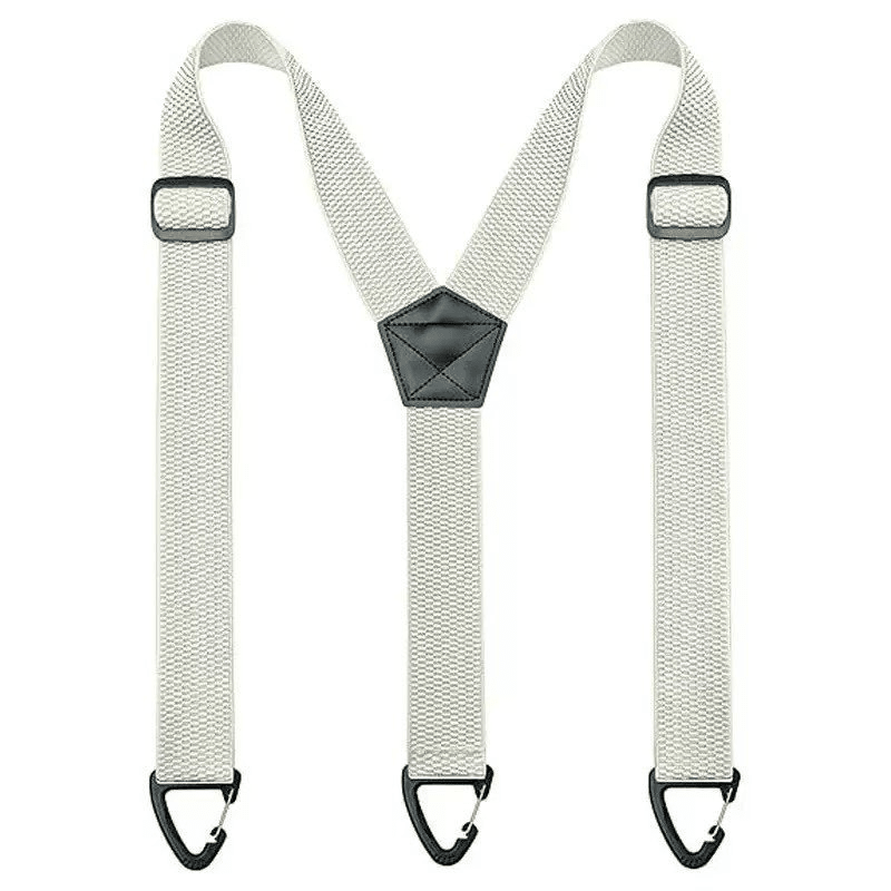 Maverick Suspenders for Men | Adjustable Black X - Back Design - Hartwella