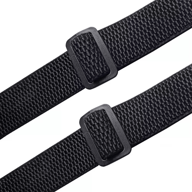 Maverick Suspenders for Men | Adjustable Black X - Back Design - Hartwella