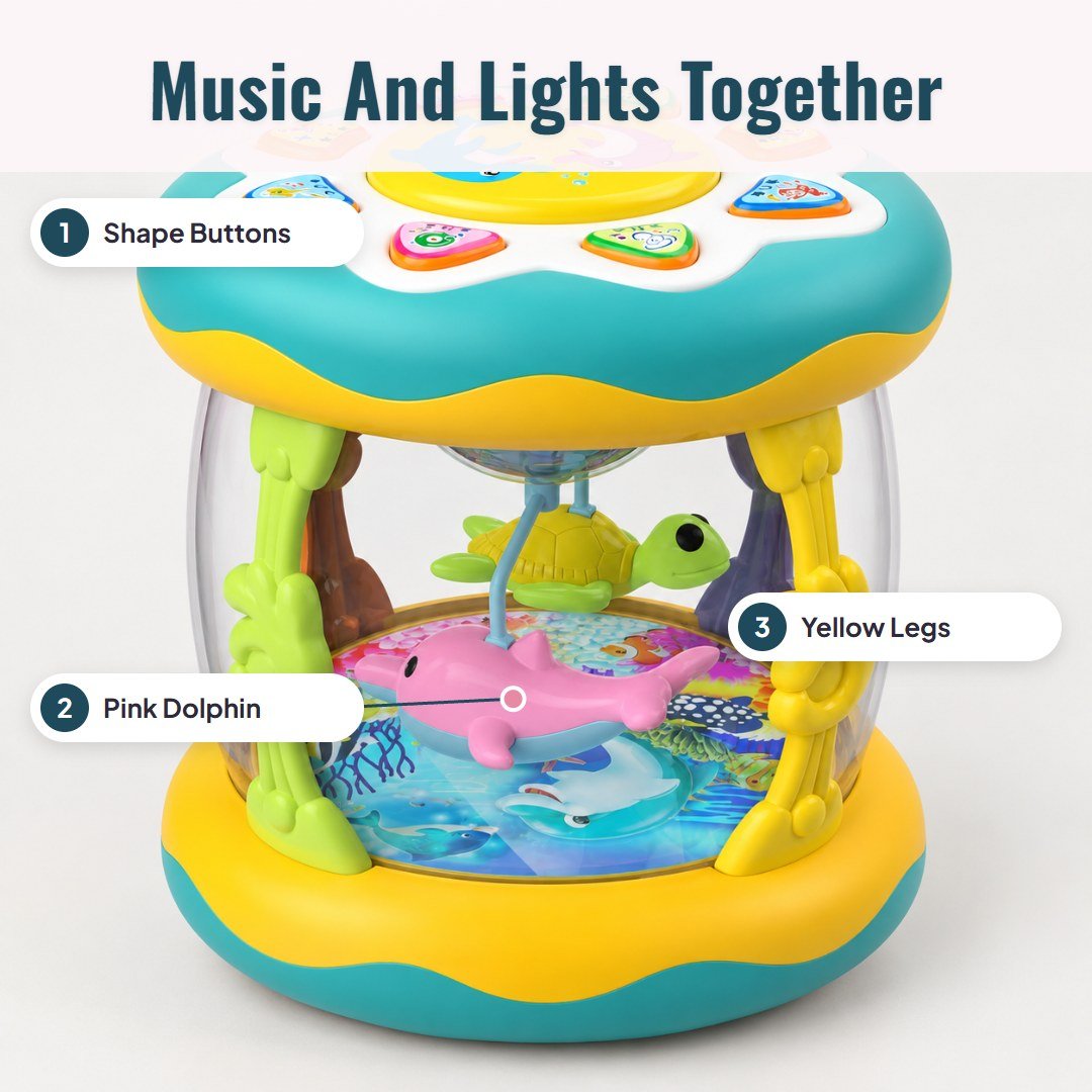 Meluna™ Interactive Musical Toy With Lights - Hartwella