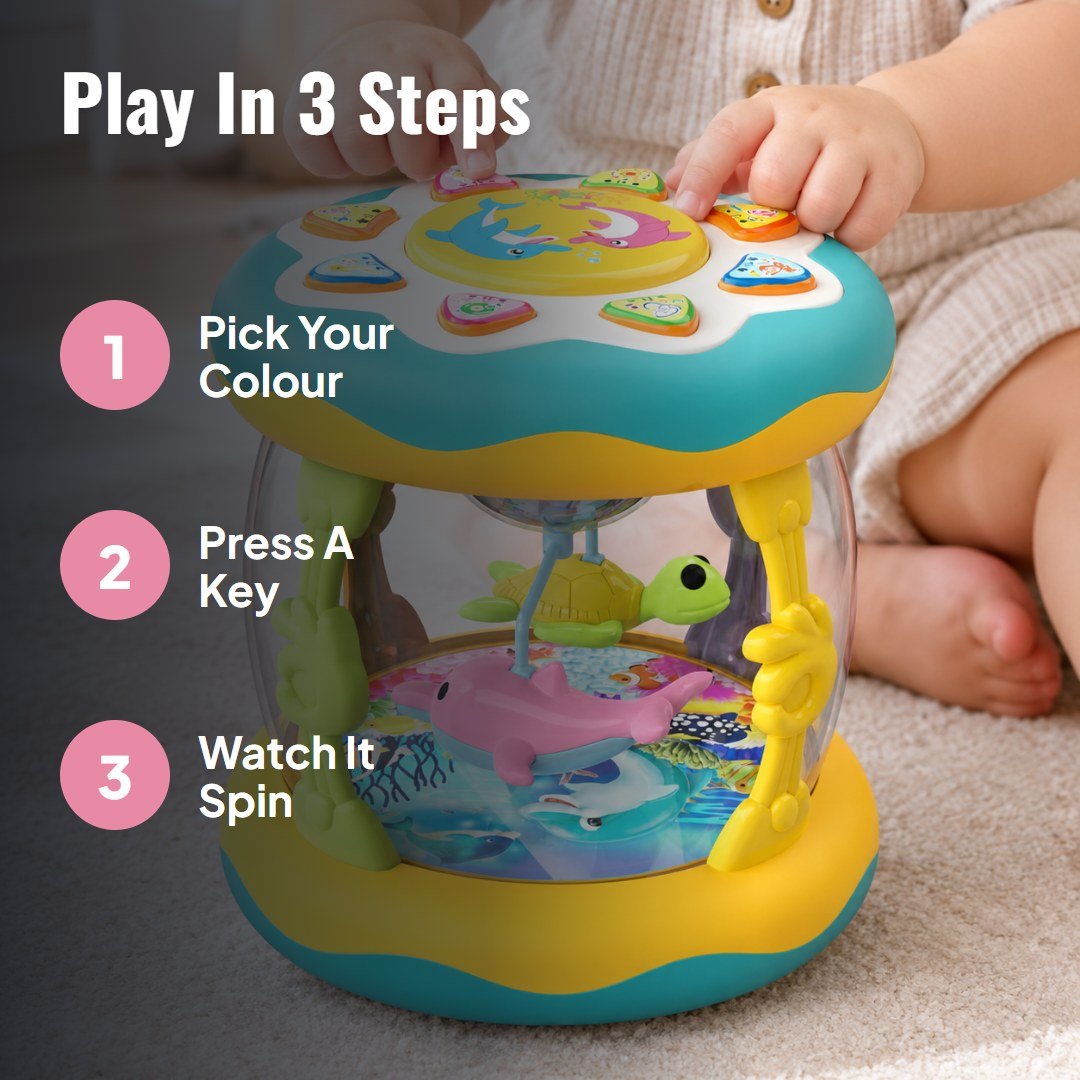 Meluna™ Interactive Musical Toy With Lights - Hartwella