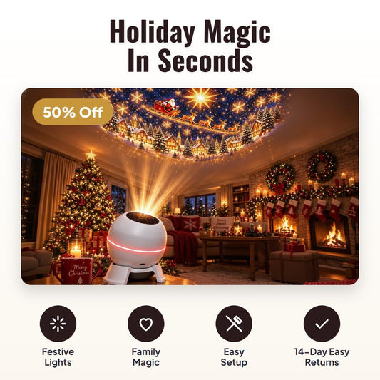 Merrylume™ Christmas Wonderland Projector - Hartwella