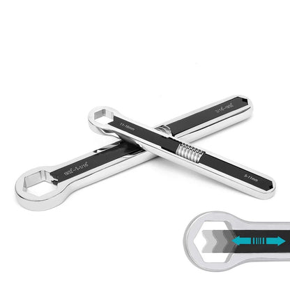 Mighty Adjustable Wrench Set | Durable Carbon Steel, Multi - Fastener Compatibility - Hartwella