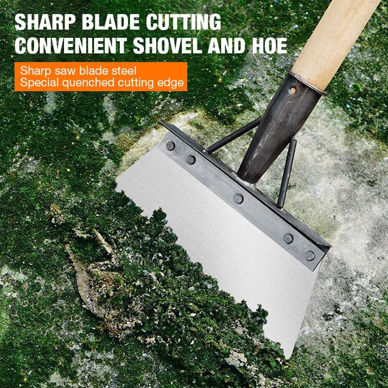 Mighty Cleaning Shovel | Ergonomic Design, Heavy-Gauge Steel - Hartwella