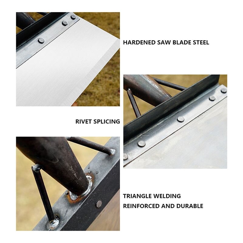 Mighty Cleaning Shovel | Ergonomic Design, Heavy-Gauge Steel - Hartwella
