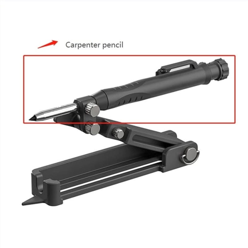 Mighty Construction Pencil Tool | Adjustable, Durable Alloy - Hartwella