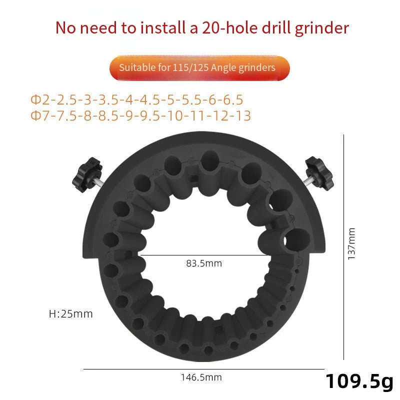 Mighty Drill Bit Sharpener | Durable ABS, User - Friendly - Hartwella