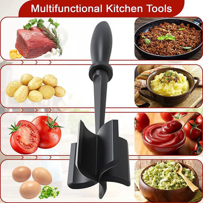 Mighty Meat Chopper | Heat Resistant, Ergonomic Handle - Hartwella
