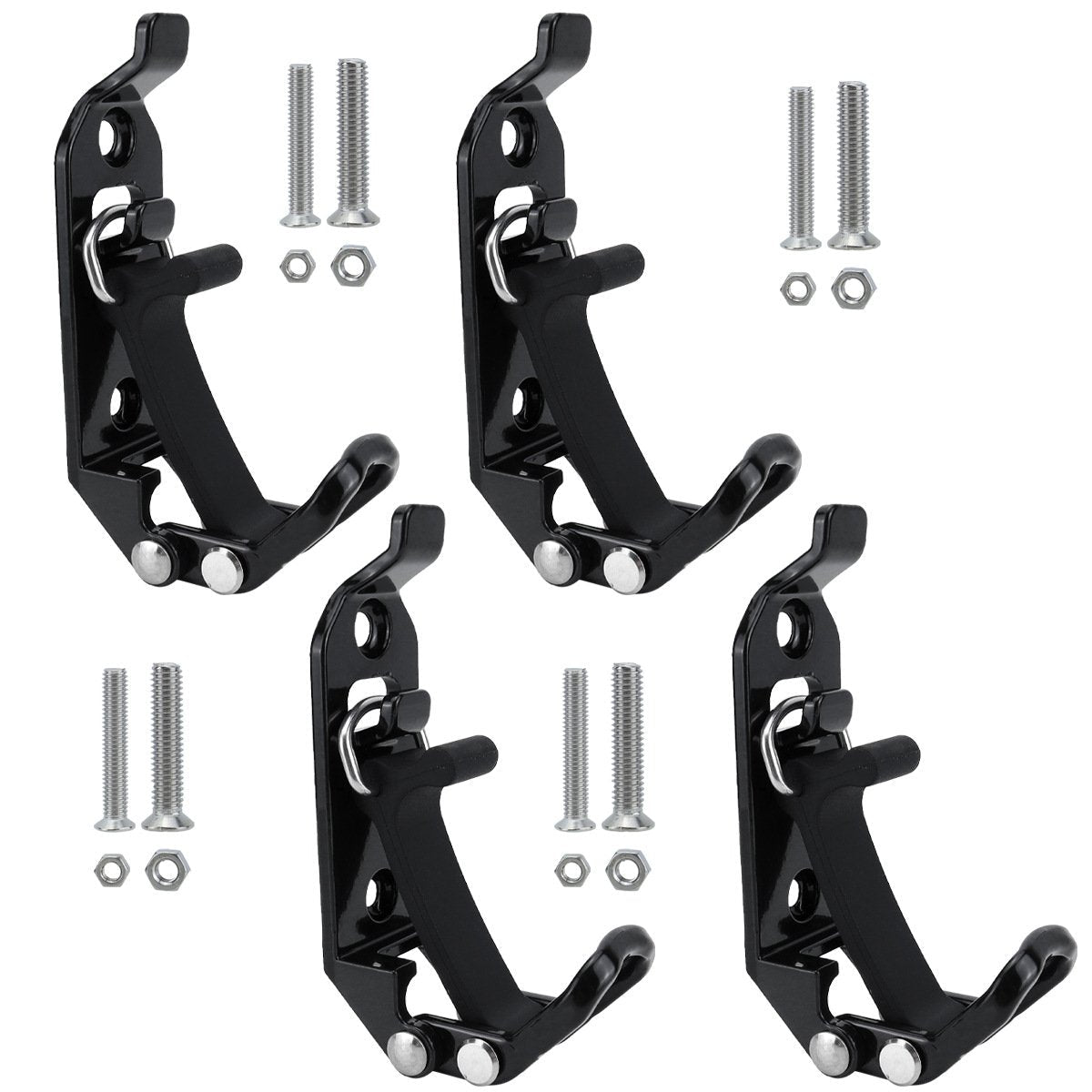 Mighty Metal Mount Kit | Heavy Duty Rubber Clamps - Hartwella