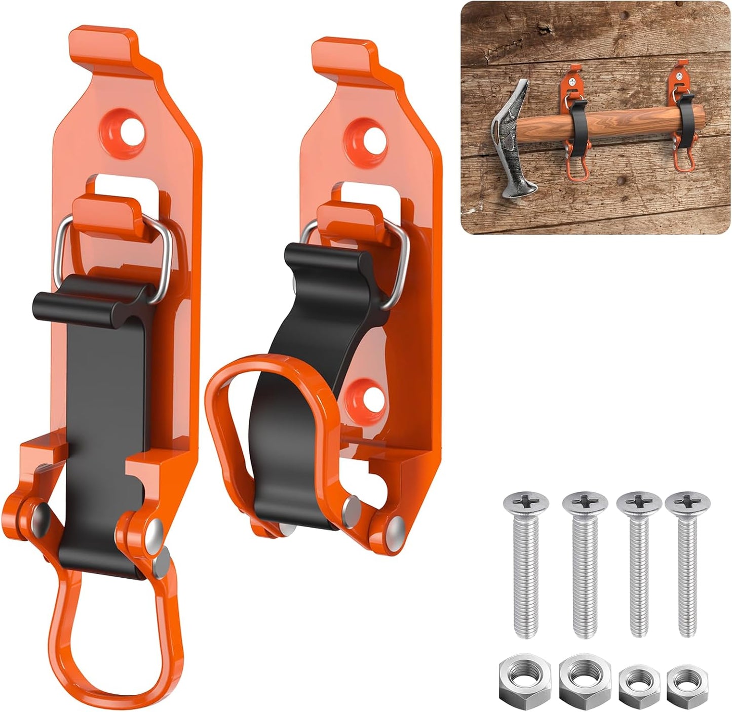 Mighty Metal Mount Kit | Heavy Duty Rubber Clamps - Hartwella