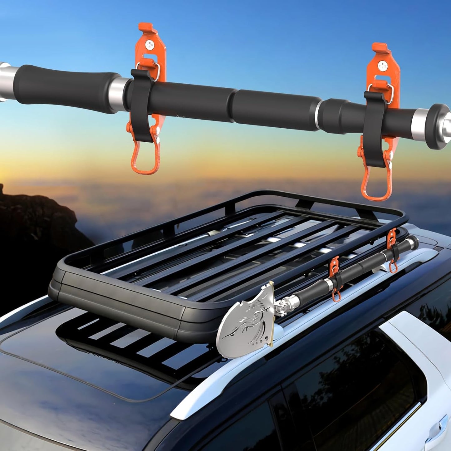 Mighty Metal Mount Kit | Heavy Duty Rubber Clamps - Hartwella