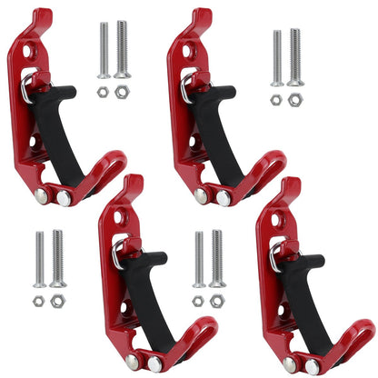 Mighty Metal Mount Kit | Heavy Duty Rubber Clamps - Hartwella