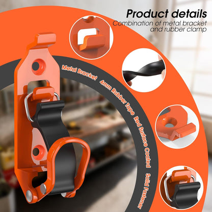 Mighty Metal Mount Kit | Heavy Duty Rubber Clamps - Hartwella