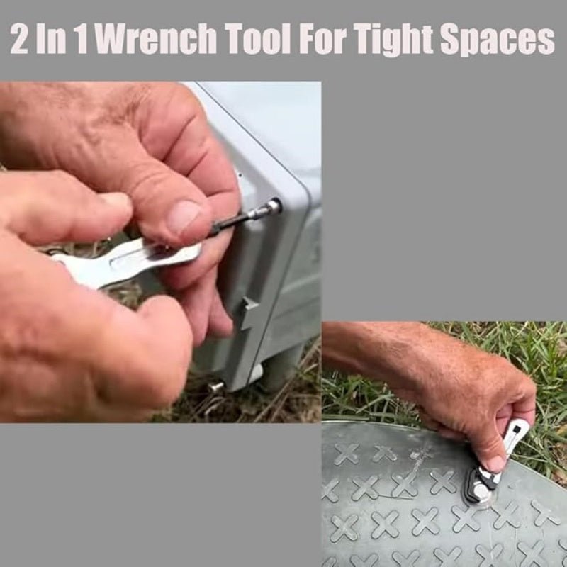 Mighty Micro Wrench | Self - Adjusting, Durable Tool - Hartwella