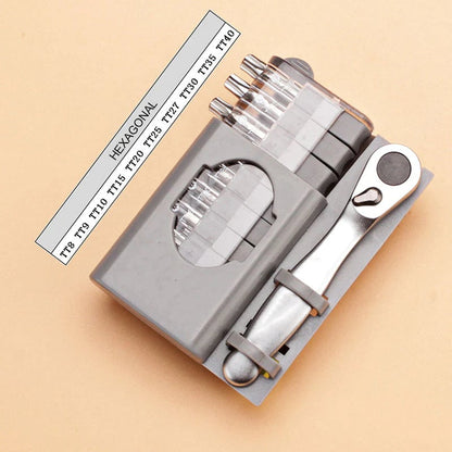Mighty Mini Screwdriver Set | Multi - Functional with Ratcheting Handle - Hartwella