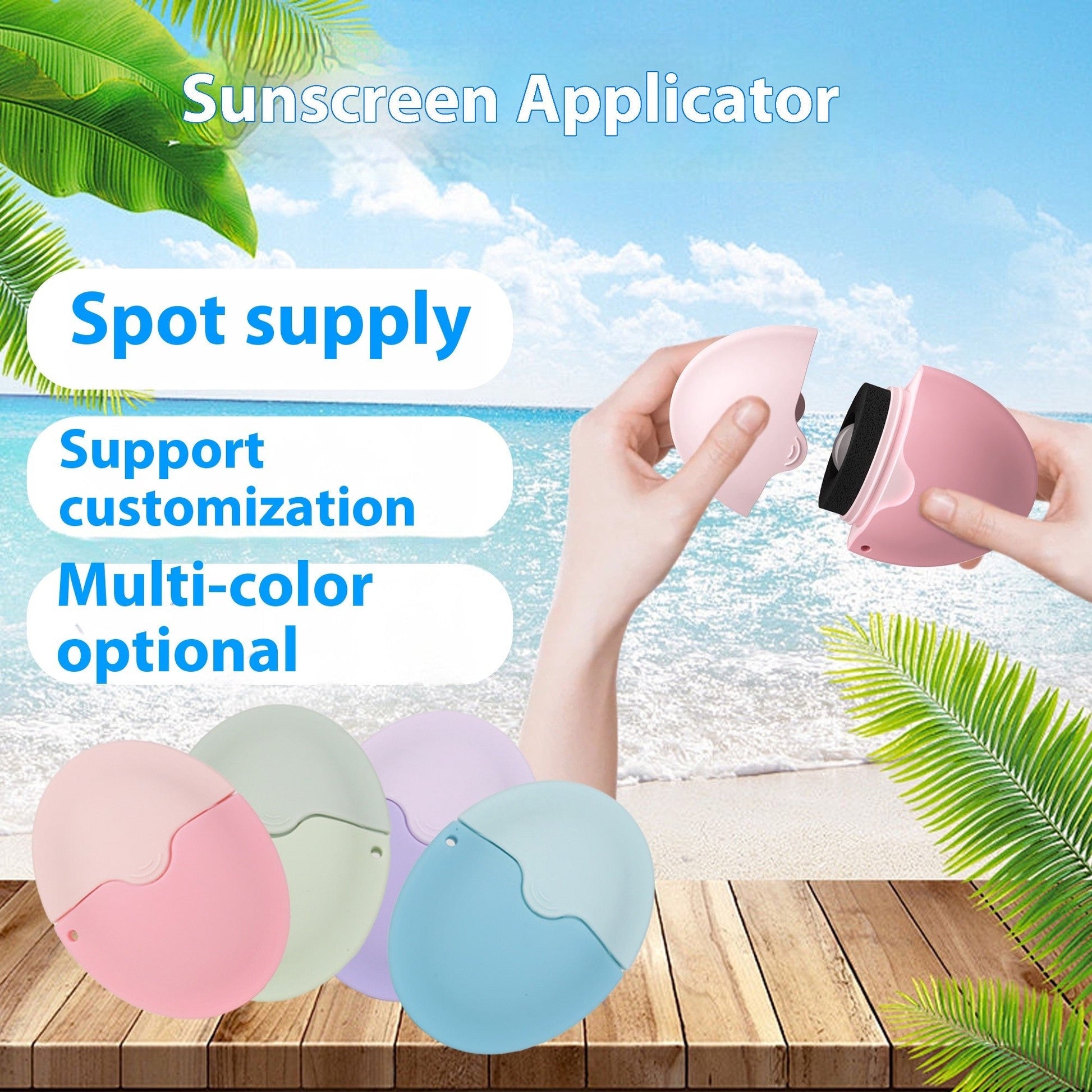 MikiBeauty Roller Applicator | Silicone, Leak - Resistant - Hartwella