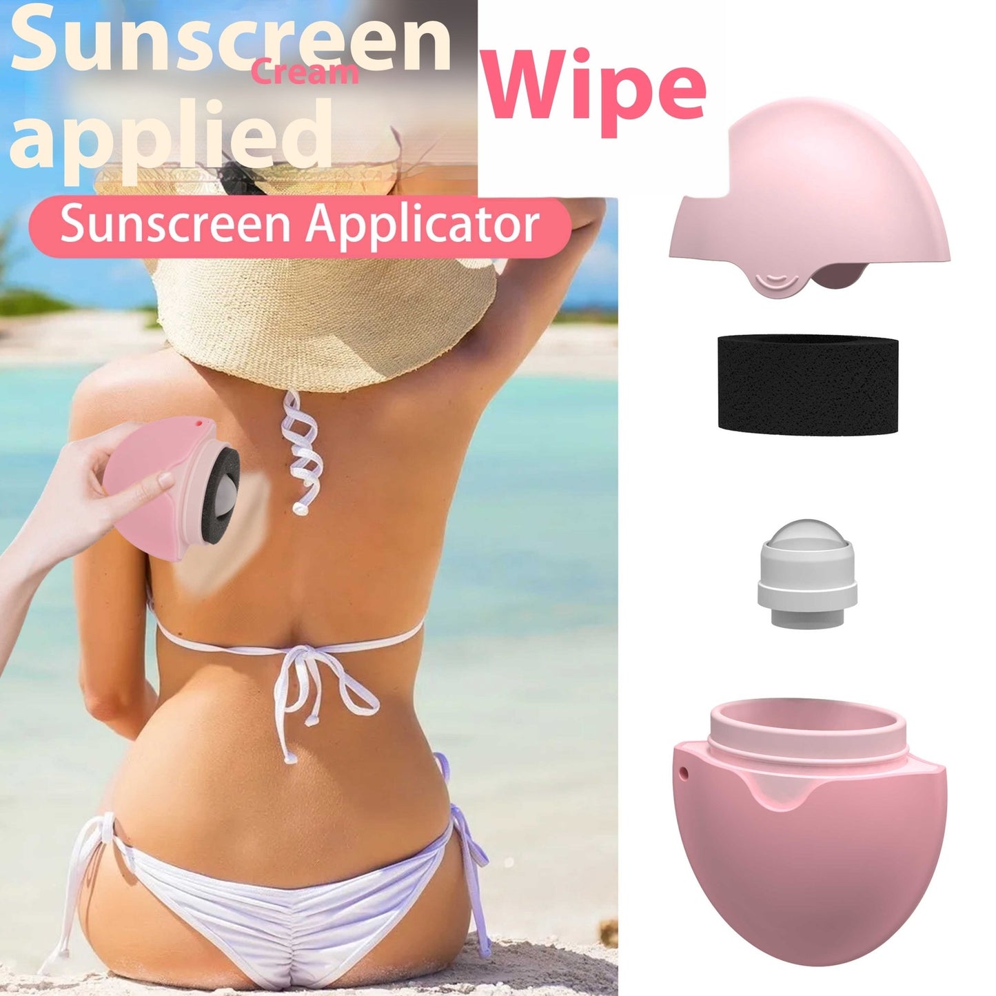 MikiBeauty Roller Applicator | Silicone, Leak - Resistant - Hartwella