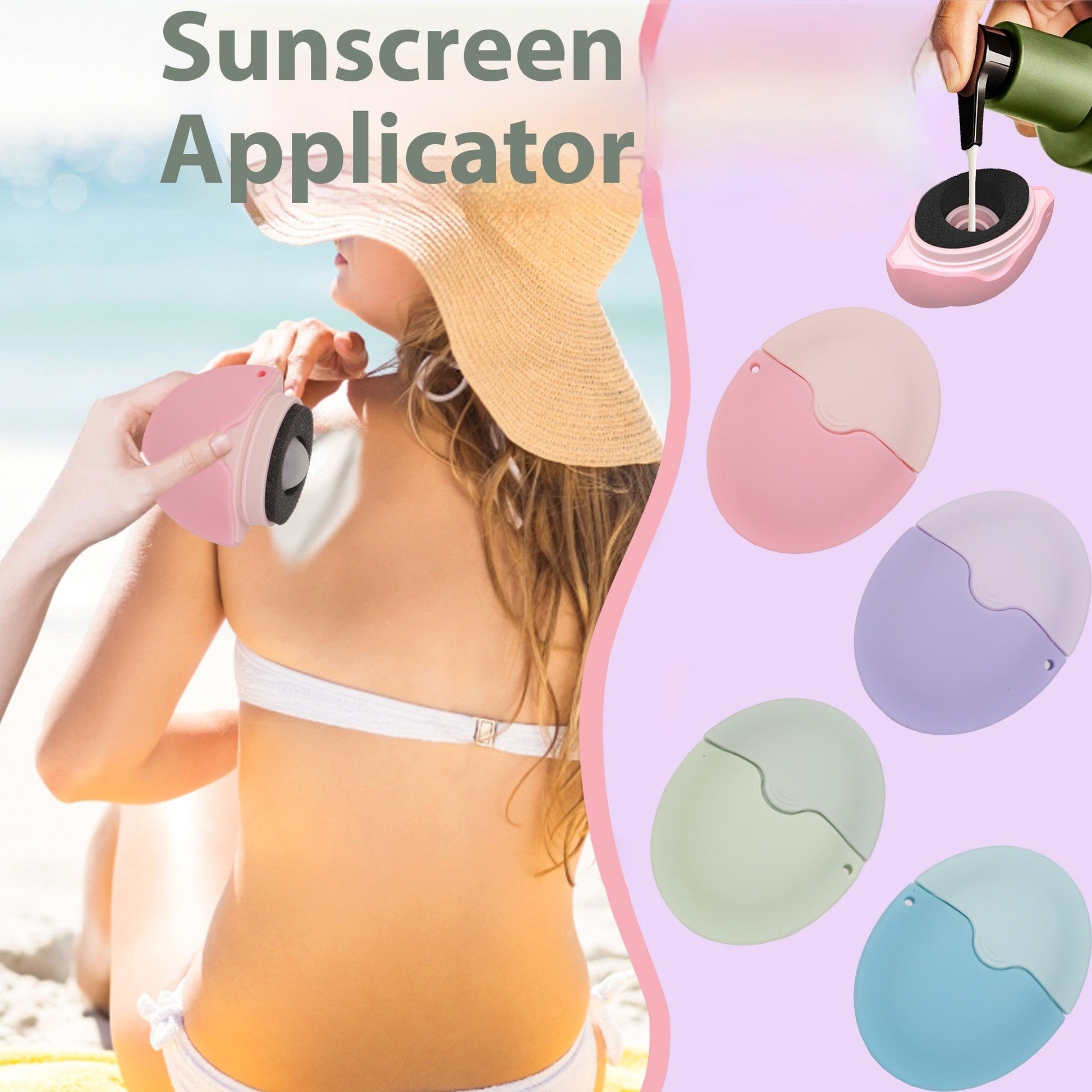 MikiBeauty Roller Applicator | Silicone, Leak - Resistant - Hartwella