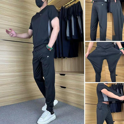 Milo Casual Sports Set | Stretchable, Breathable Fabric - Hartwella