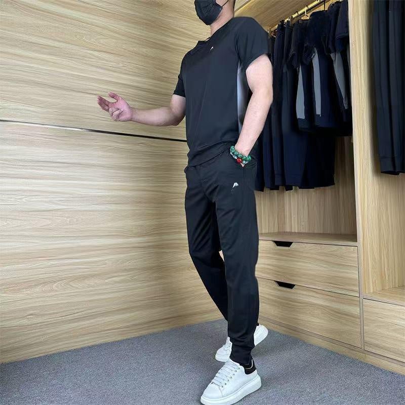 Milo Casual Sports Set | Stretchable, Breathable Fabric - Hartwella
