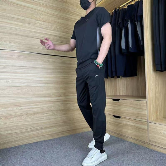 Milo Casual Sports Set | Stretchable, Breathable Fabric - Hartwella