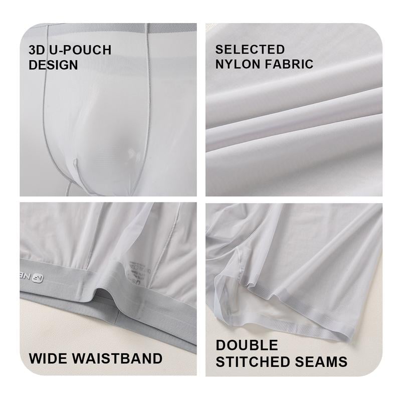 Milo Cooling Boxer Briefs | Ultra - Thin, Breathable Microfiber - Hartwella