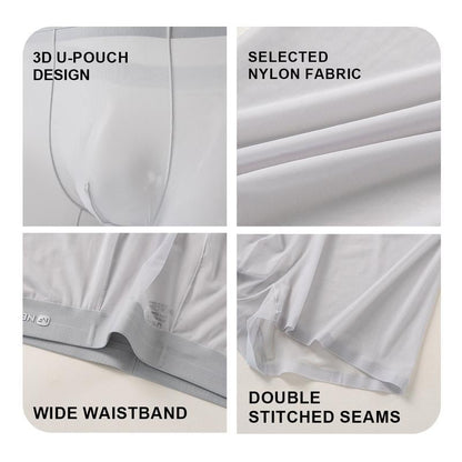 Milo Cooling Boxer Briefs | Ultra - Thin, Breathable Microfiber - Hartwella