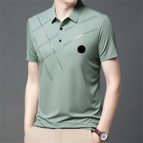 Milo Men's Shirt | Breathable Stretch Fabric, Waterproof, Sustainable - Hartwella
