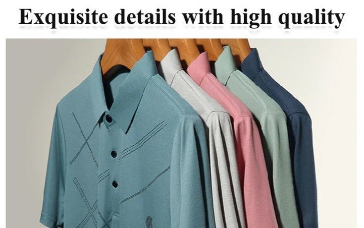 Milo Men's Shirt | Breathable Stretch Fabric, Waterproof, Sustainable - Hartwella