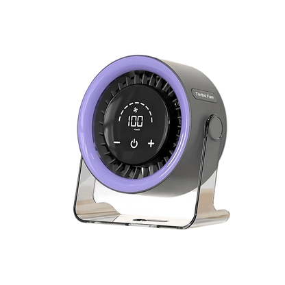 Milo Mini Desk Fan | 100 Speed, Quiet, Rechargeable - Hartwella