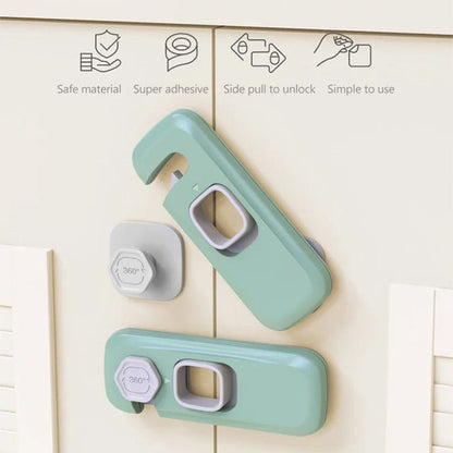 Milo Refrigerator Lock | Childproof, Durable ABS, Easy Installation - Hartwella