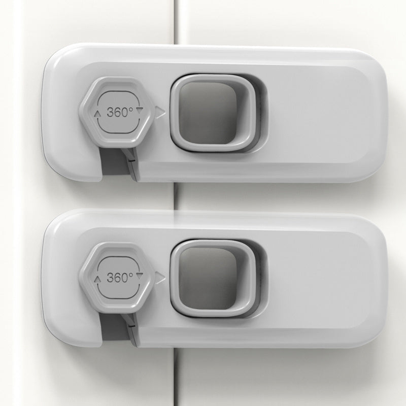 Milo Refrigerator Lock | Childproof, Durable ABS, Easy Installation - Hartwella