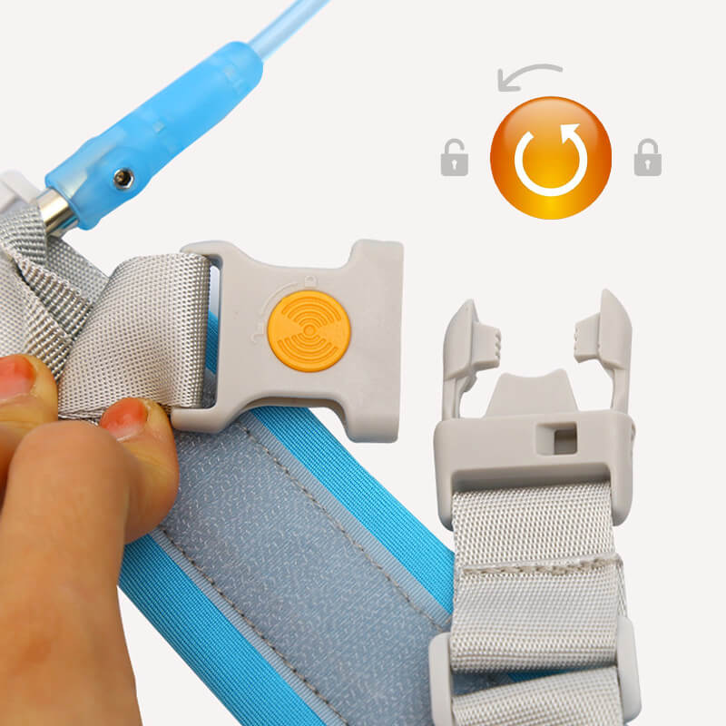 Milo Safety Harness | Magnetic Induction Lock, Breathable Cotton - Hartwella