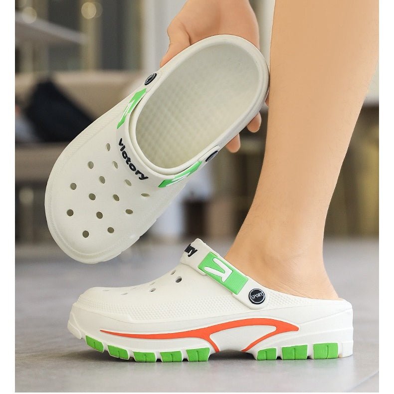 Milo Slip - On Sandals | Breathable, Adjustable Heel Strap - Hartwella