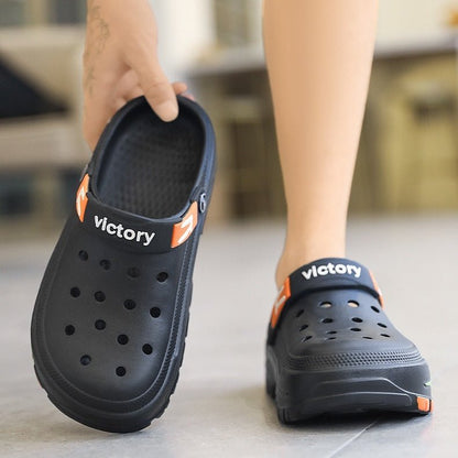 Milo Slip - On Sandals | Breathable, Adjustable Heel Strap - Hartwella