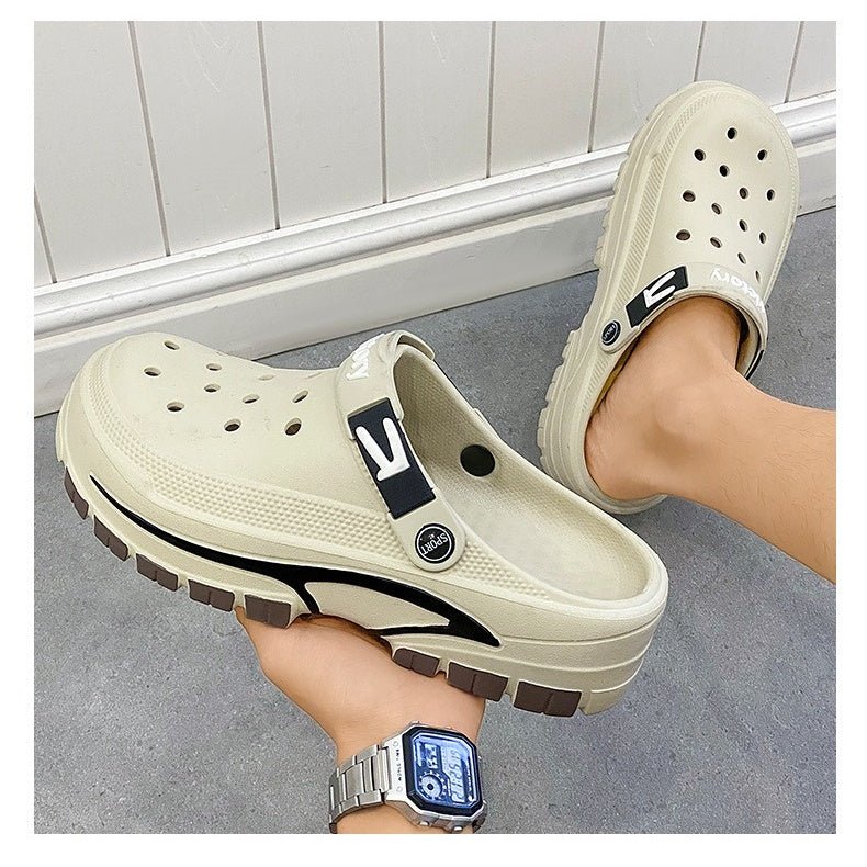 Milo Slip - On Sandals | Breathable, Adjustable Heel Strap - Hartwella