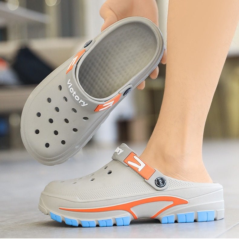 Milo Slip - On Sandals | Breathable, Adjustable Heel Strap - Hartwella