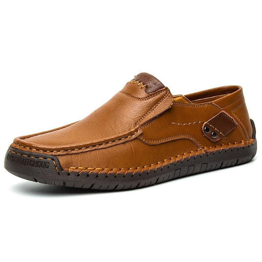 Milo Slip - On Shoes | Premium Leather, All - Day Comfort - Hartwella