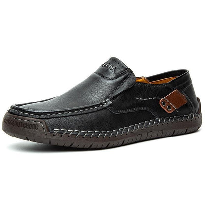 Milo Slip - On Shoes | Premium Leather, All - Day Comfort - Hartwella