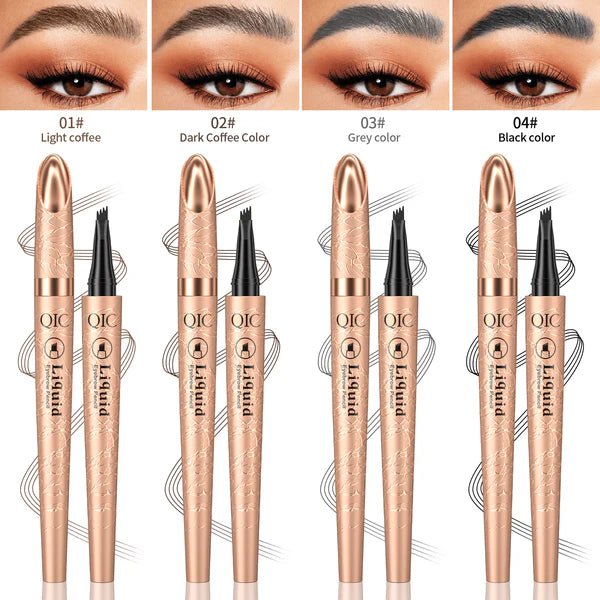 Mira 3D Eyebrow Pencil | Waterproof, Natural Hair - Like Strokes - Hartwella
