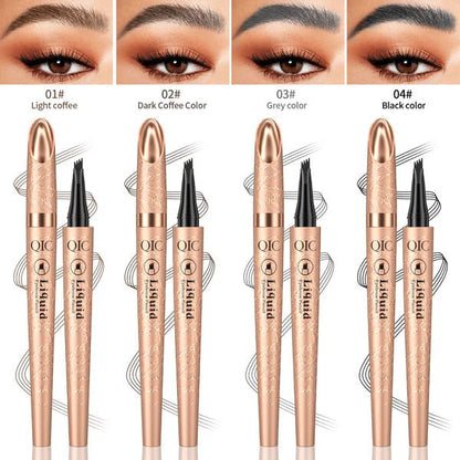 Mira 3D Eyebrow Pencil | Waterproof, Natural Hair - Like Strokes - Hartwella