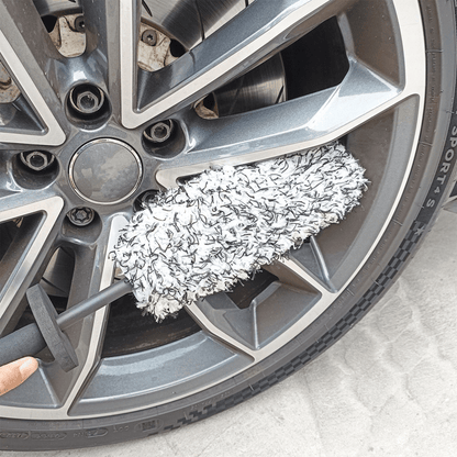 Mira Car Wash Brush | Soft Microfiber, Ergonomic Handle - Hartwella