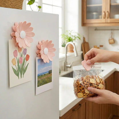 Mira Cherry Blossom Clip | Magnetic Sealing Design - Hartwella