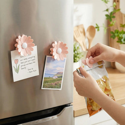 Mira Cherry Blossom Clip | Magnetic Sealing Design - Hartwella