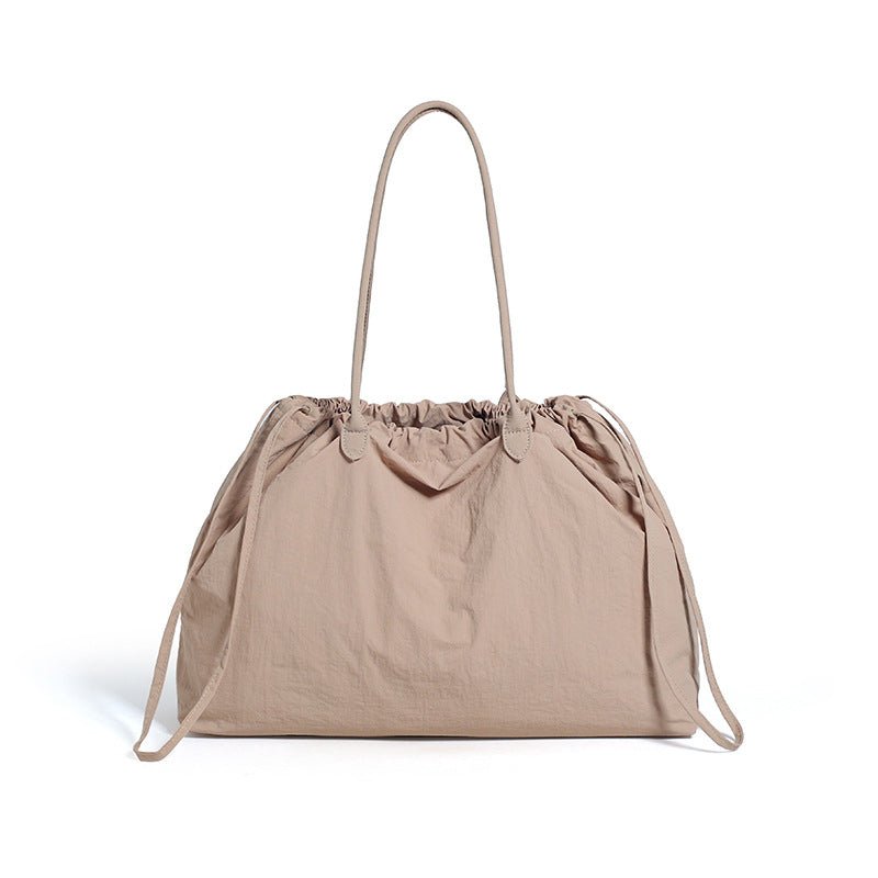 Mira Drawstring Tote Bag | Water-Resistant, Spacious Design - Hartwella