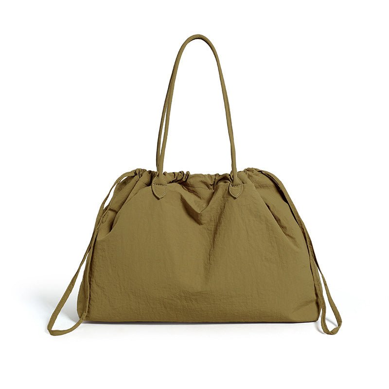 Mira Drawstring Tote Bag | Water-Resistant, Spacious Design - Hartwella