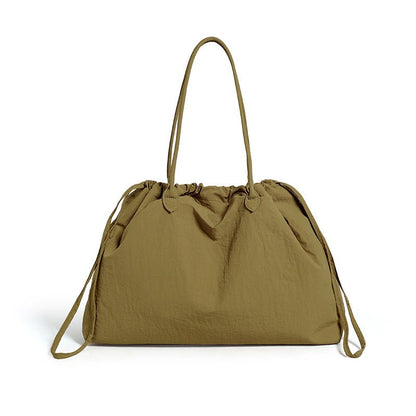 Mira Drawstring Tote Bag | Water-Resistant, Spacious Design - Hartwella